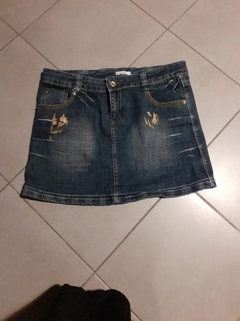 Jupe en jean taille 40