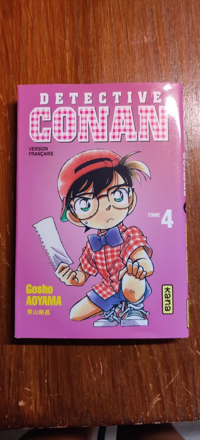 Tome 4 Détective Conan très bon état