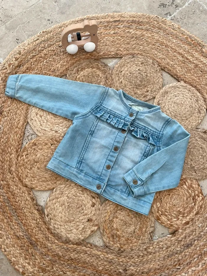 Veste en jean 12 mois