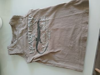 DEBARDEUR KAKI LEZARD IN EXTENSO 