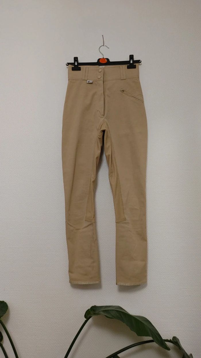 Pantalon taille haute tissu stretch cheval FEROTI 36 - photo numéro 2