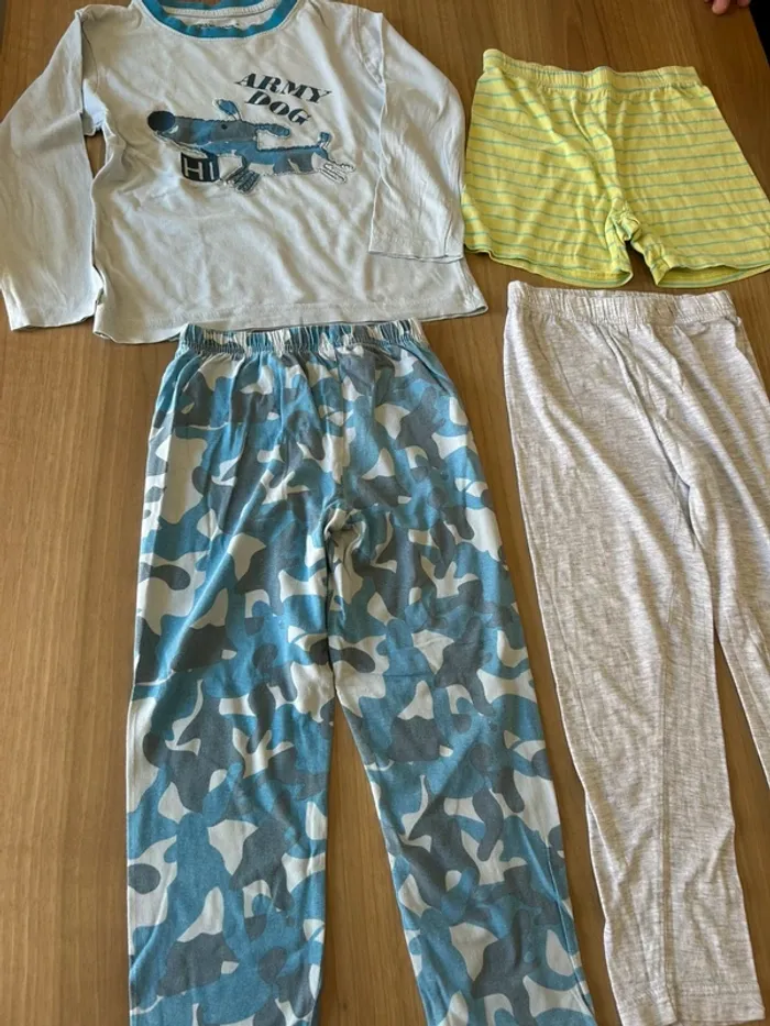 Pyjama 2 pièces 5 ans bleu - photo numéro 2