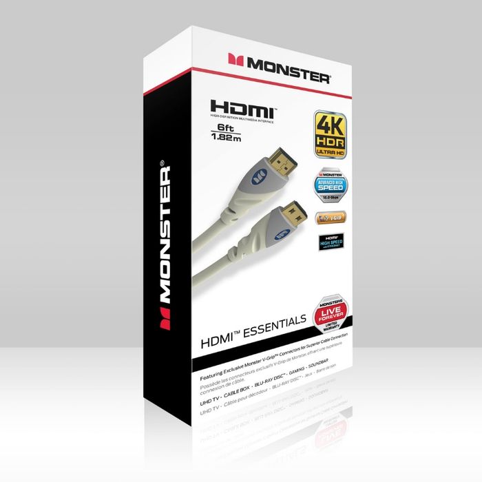 Lot NEUF : Câble HDMI 4K, Bande LED USB, Nettoyant Écran Monster - photo numéro 6