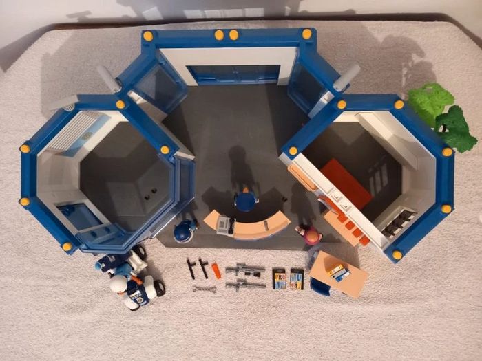 Commissariat de police + quad Playmobil - photo numéro 7