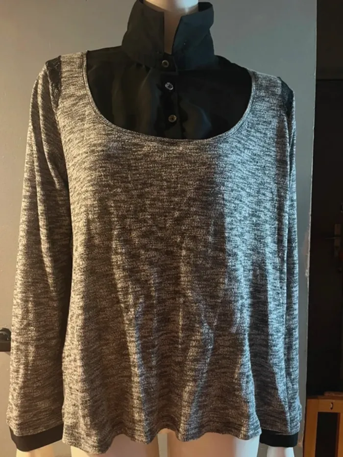 Pull chemise ddp en L - photo numéro 2