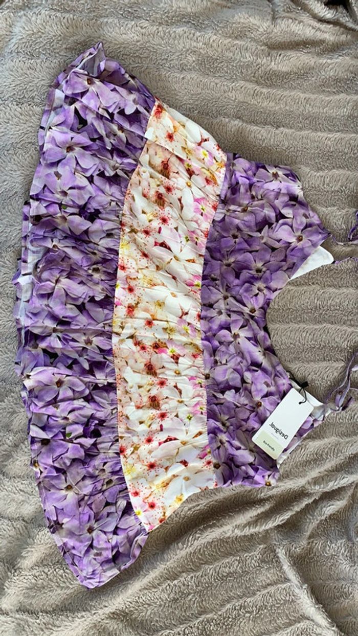 Top bretelles Desigual Taille M neuf