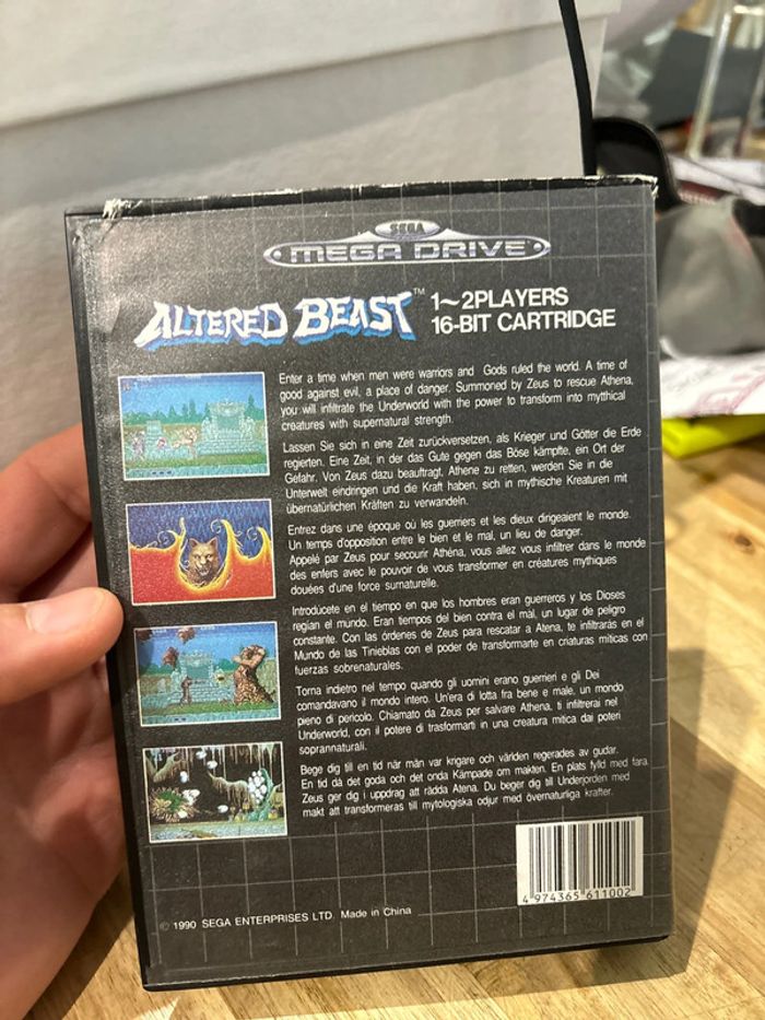 Altered Beast - SEGA Megadrive - photo numéro 2