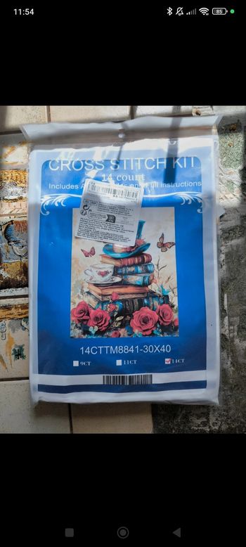 Kit broderie chapeau