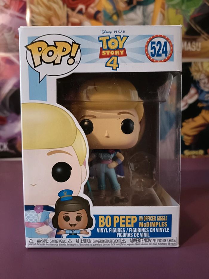 Figurine Funko Pop Toy Story 4 Bo Peep et McDimples