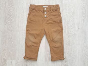 Pantalon marron kraft - Okaïdi Obaïbi