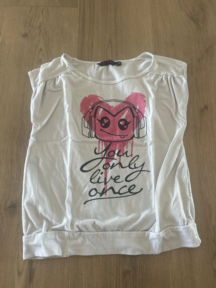 Lot 2 T-shirt taille 10 ans - photo numéro 4