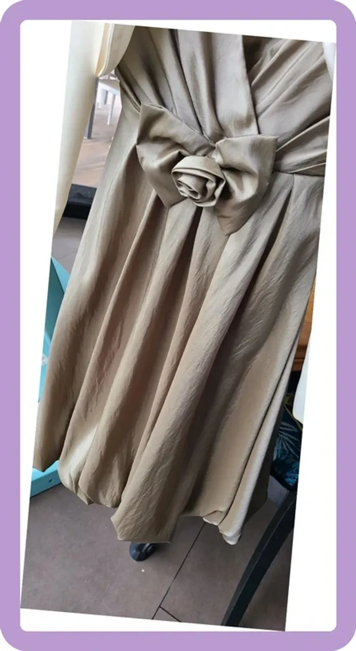 Robe de cocktail dos nu, bustier avec Boléro - photo numéro 3