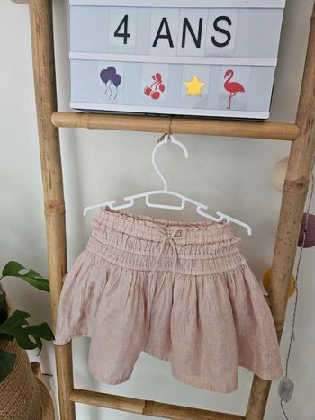 Jolie robe rose irisé