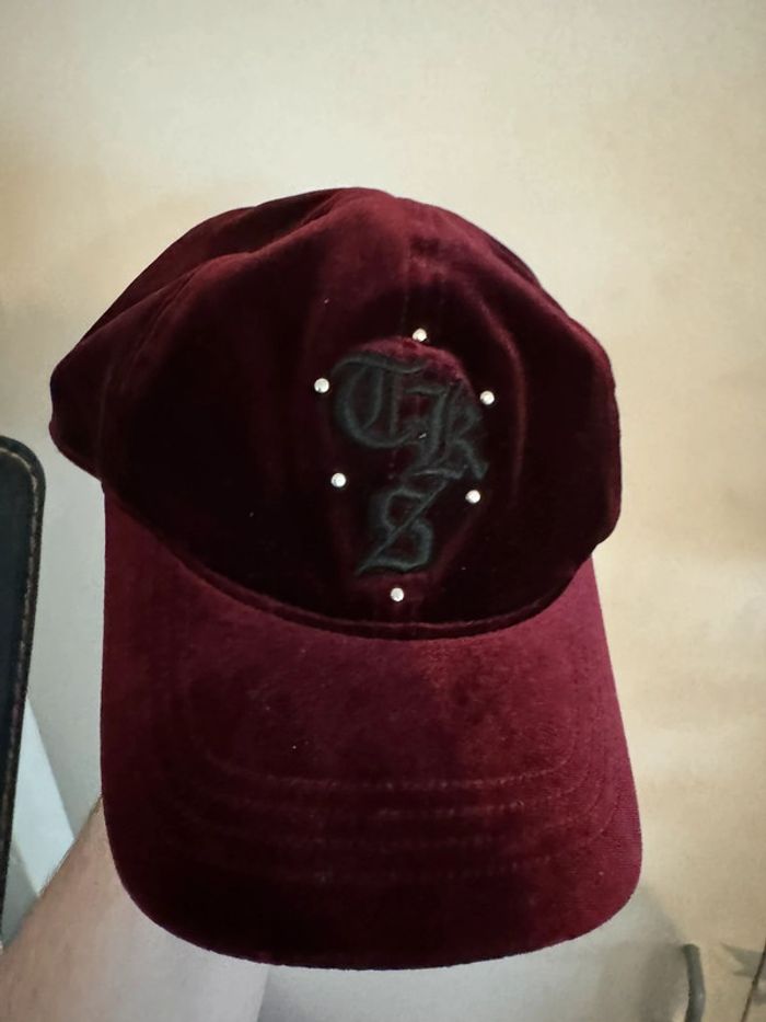 Casquette velours violette the kooples - photo numéro 5