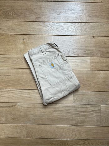 Carhartt Pantalon Double Knee Beige Taille 34