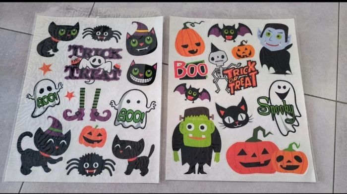 Autocollant halloween fenetre - photo numéro 2