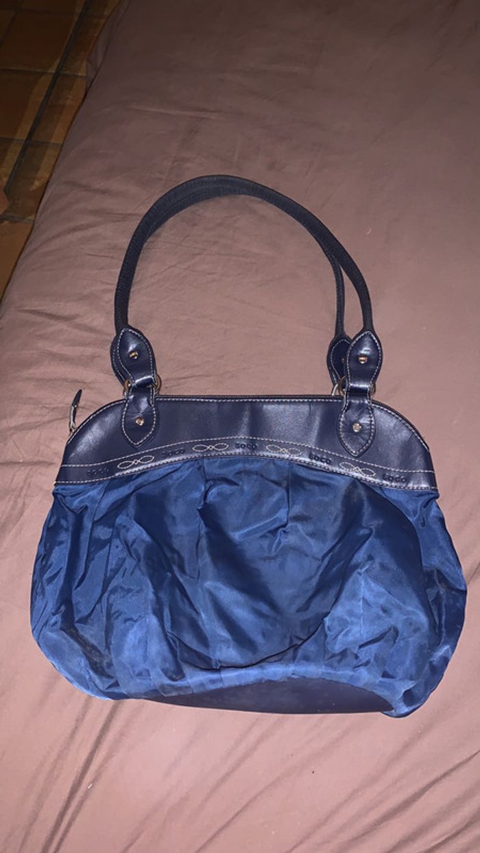 Sac à main bleu SOCO - photo numéro 2