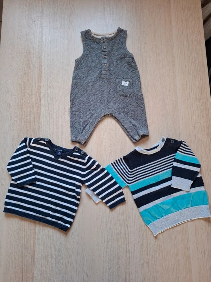 Lot vêtements bébé garçon