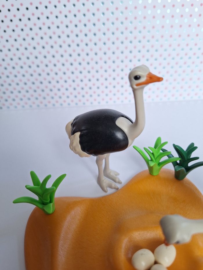 Figurines Playmobil Couple d’autruche et oeufs - photo numéro 3