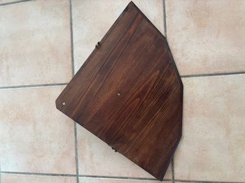 Etagère angle teintée