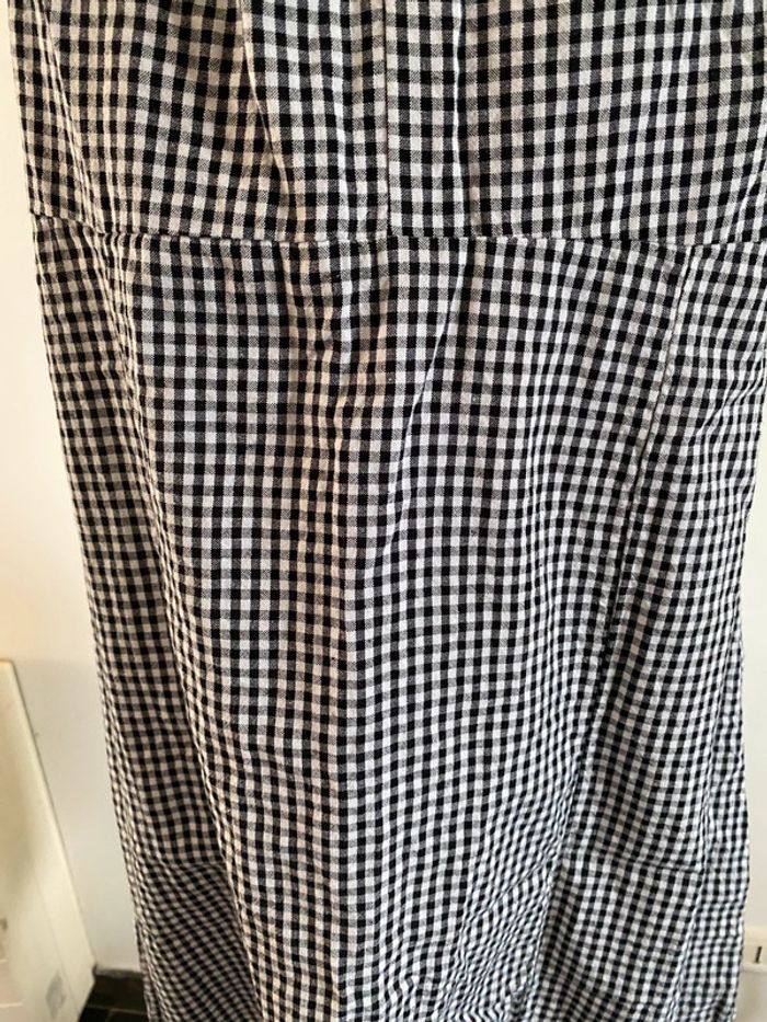 Robe vichy blanche et noire Pimkie taille 38 / 40 - photo numéro 7