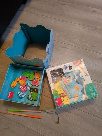 Pêche à la ligne boîte 