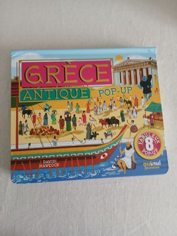 Livre popo un sur la Grèce antique.
