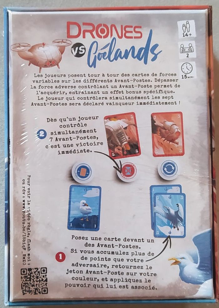 Drones vs goélands - Jeu de société sous emballage - photo numéro 2