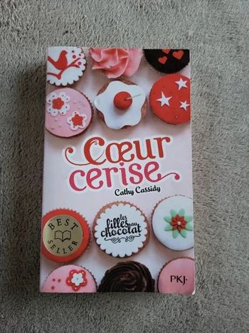 Livre Cœur cerise Les filles au chocolat