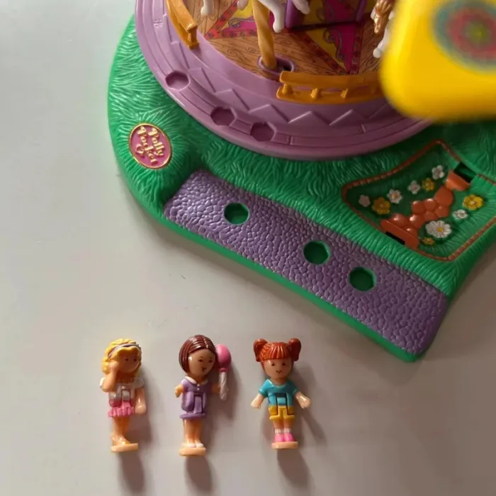 Polly pocket spin pretty carousel vintage - photo numéro 4