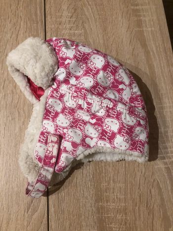 Bonnet Hello Kitty cache oreilles polaires taille 4-6 ans H&M