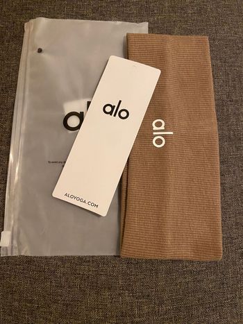 Bandeau alo marron clair 