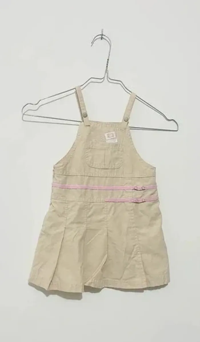 Robe beige et rose Obaïbi