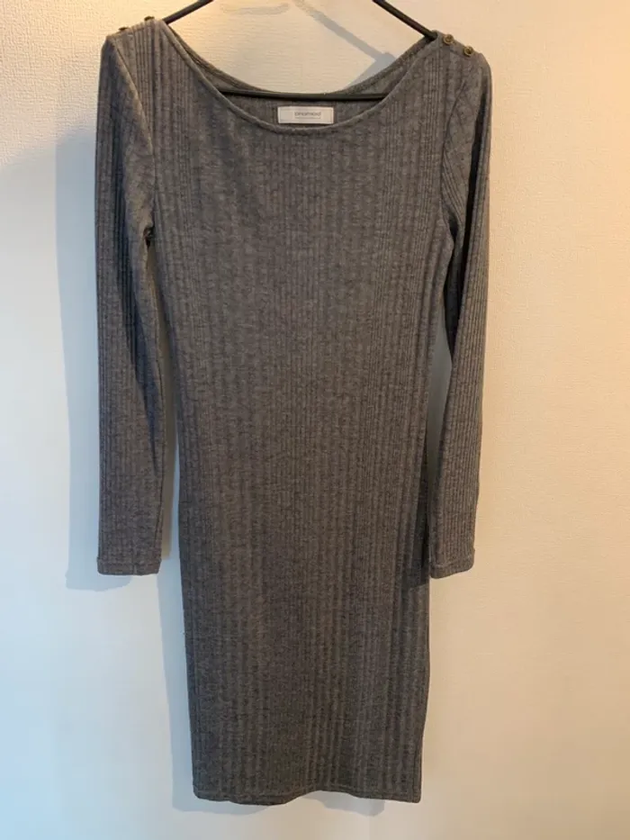 Robe côtelée