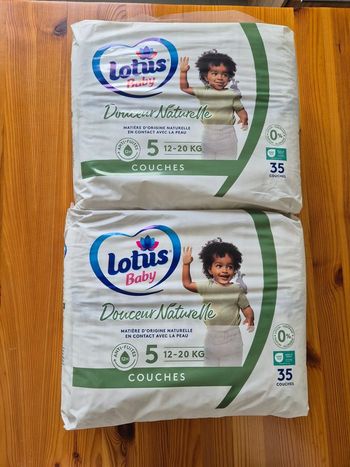 Couches lotus taille 5