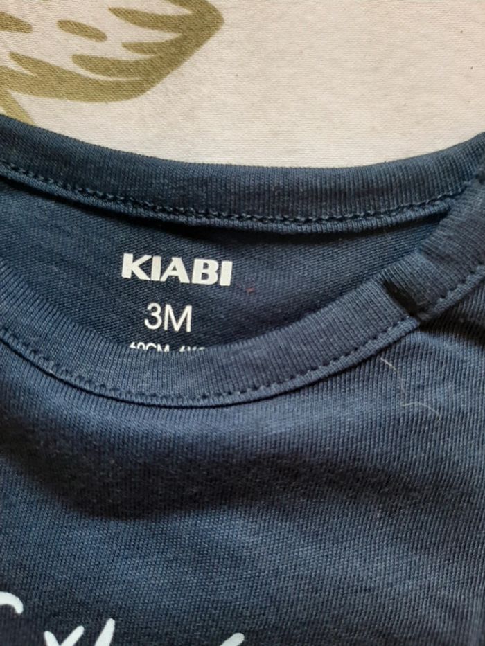 Tee-shirt manche courte 3mois - photo numéro 2