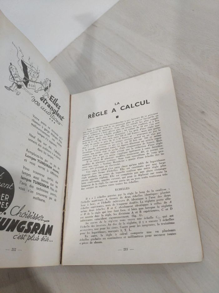 Livre 1939 mémento tungsram sur les lampes techniques dépannage - photo numéro 11