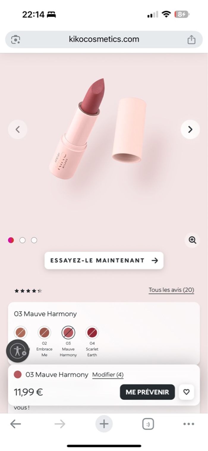 Lot de maquillage KIko - photo numéro 6