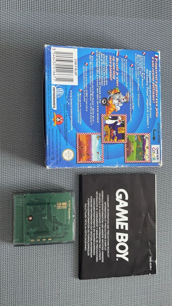 Looney Tunes Racing Jeu Nintendo Gameboy Color - photo numéro 5