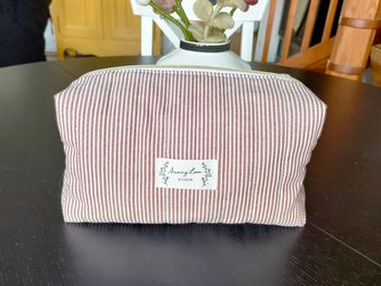 Trousse de toilette/maquillage matelassé Neuve