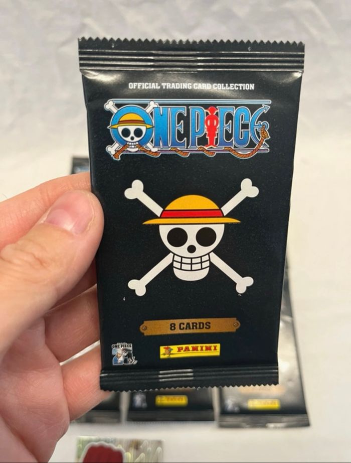 8 sachets panini One Piece 25 ans neufs scellés - photo numéro 3