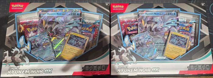 Lot 2 Coffret Pokemon Kuyrem Noir Ex