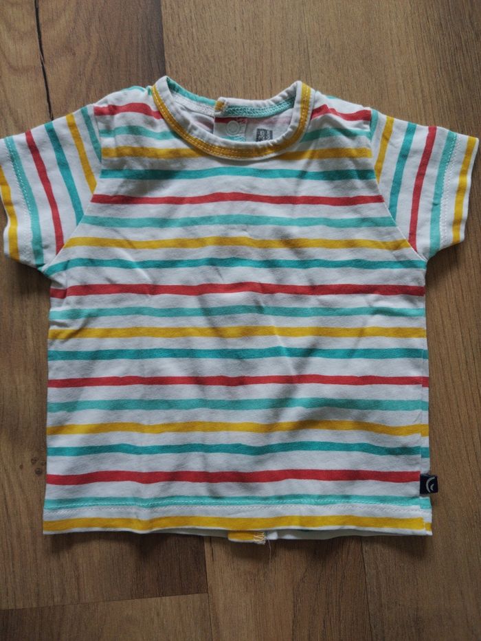 Ensemble salopette short et tee shirt - photo numéro 4