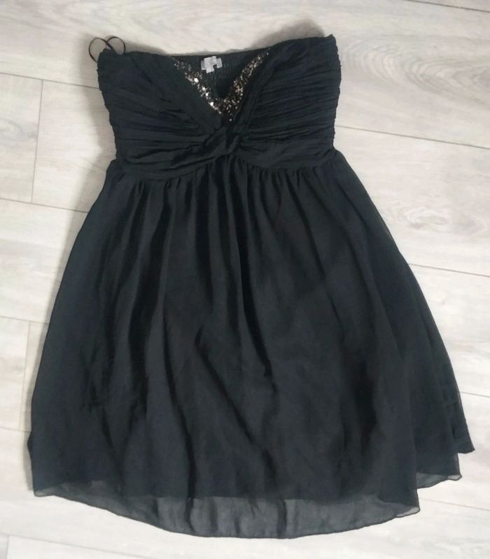 Robe bustier noir