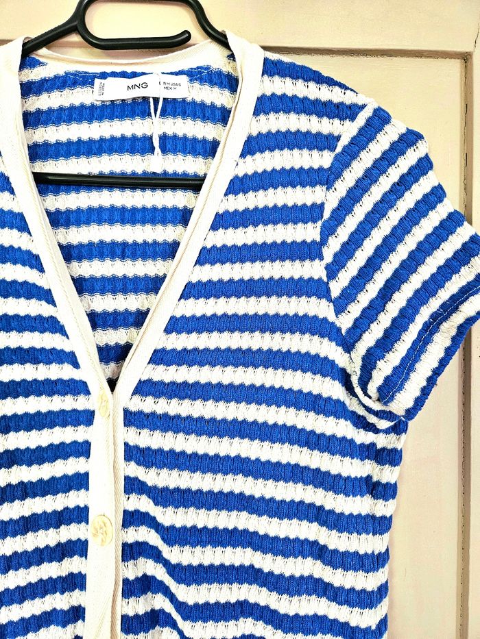 Robe marinière en maille - photo numéro 2