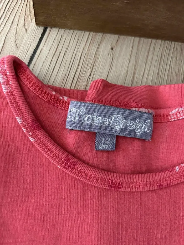 Lot 5 T-shirts fille 12 ans – Printemps/Été - photo numéro 12
