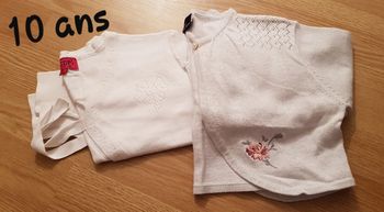Lot 2 vestes boléros Cie des Petits & Sergent Major