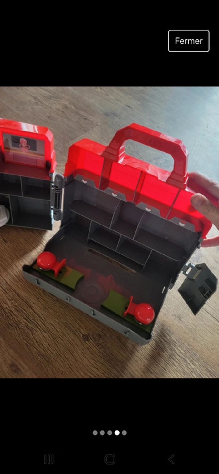Arène de combat / boîte de rangement transportable pokemon - photo numéro 4