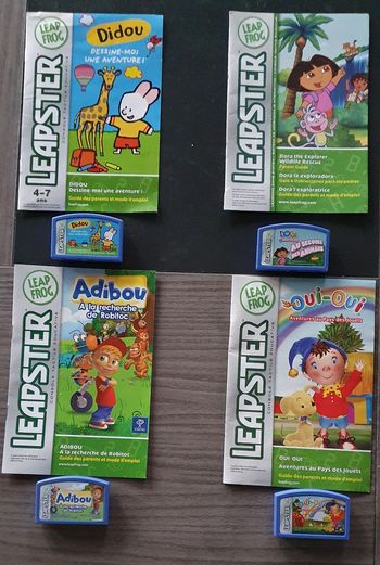 Jeux pour vonsole Leapster