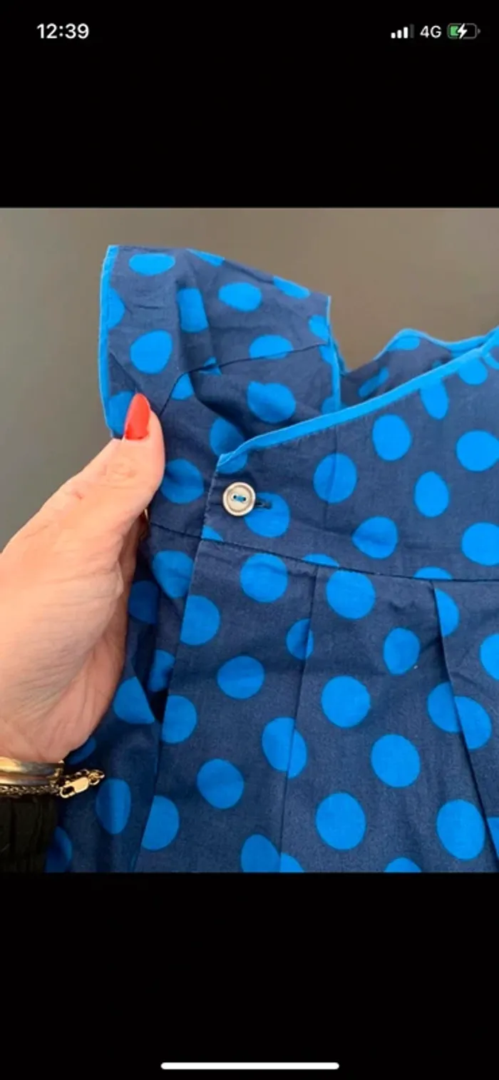 Robe avec son bloomer jacadi taille 18 mois - photo numéro 3